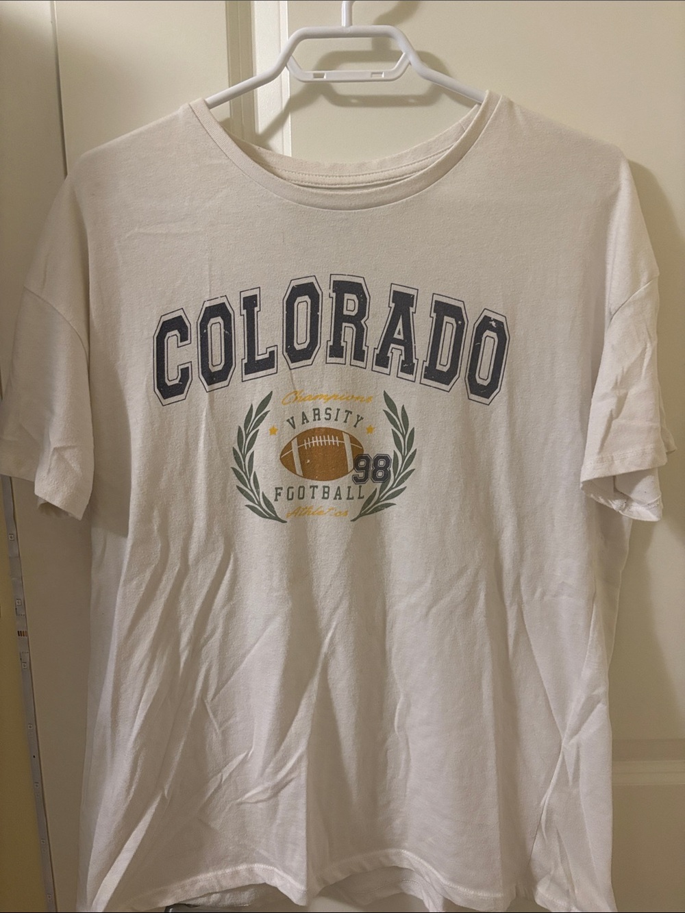 Colorado Varsity Graphic T-Shirt - White